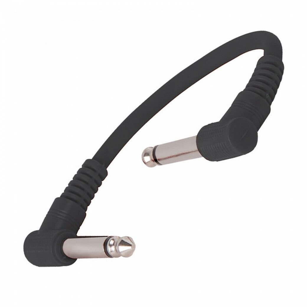 Kinsman 6 inch 10-Pack Mixed Colours Angled Mono Patch Cables / Lead SCL6