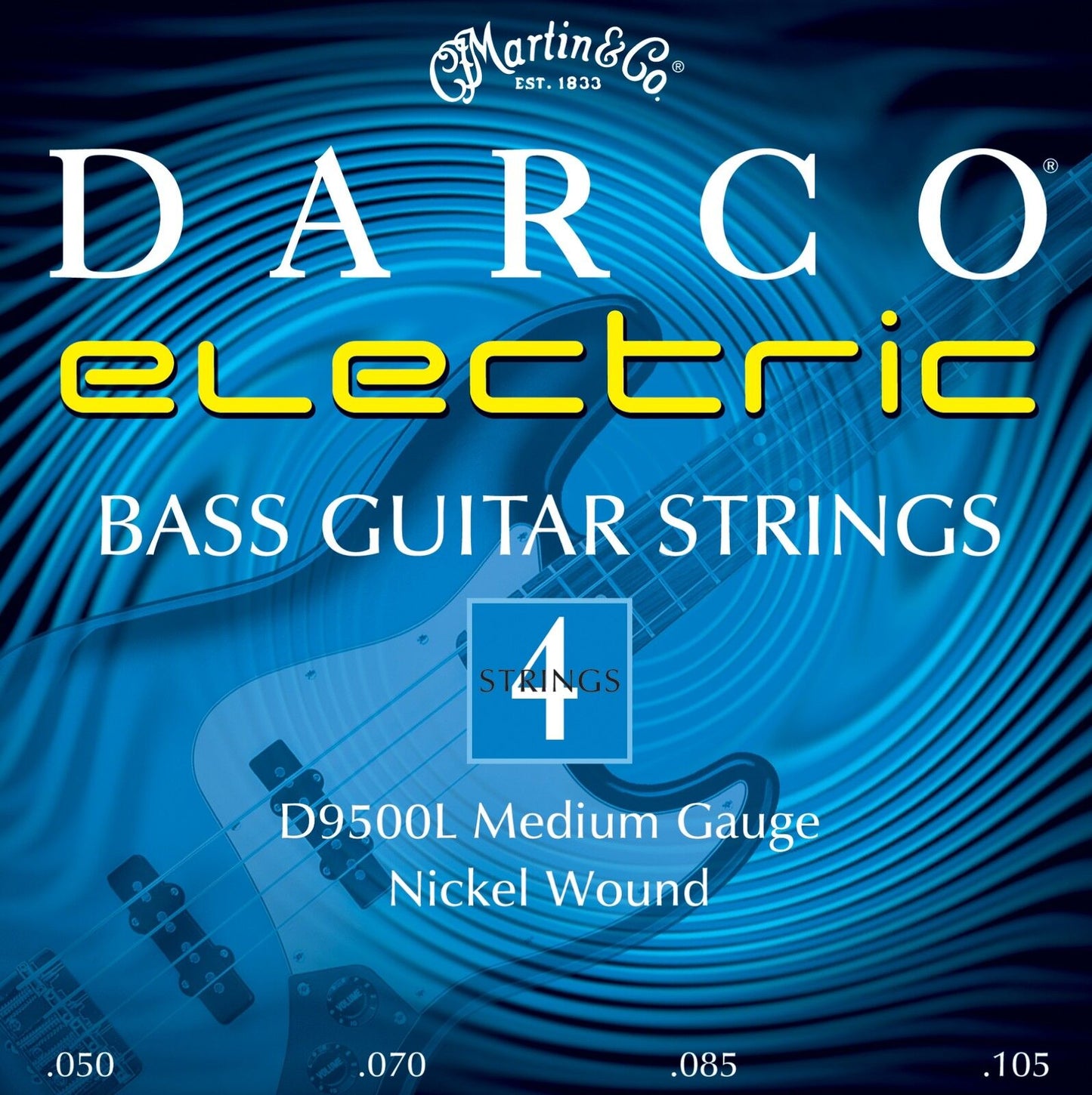 Darco by Martin Nickel Wound 4 & 5 Bass Guitar Strings