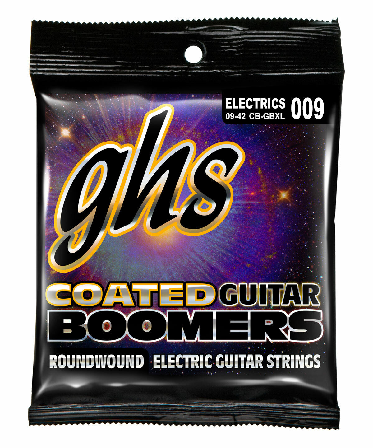 Ghs Coated Boomers 09-42 Extra Light Nickel Wound Electric Guitar Strings CBGBXL