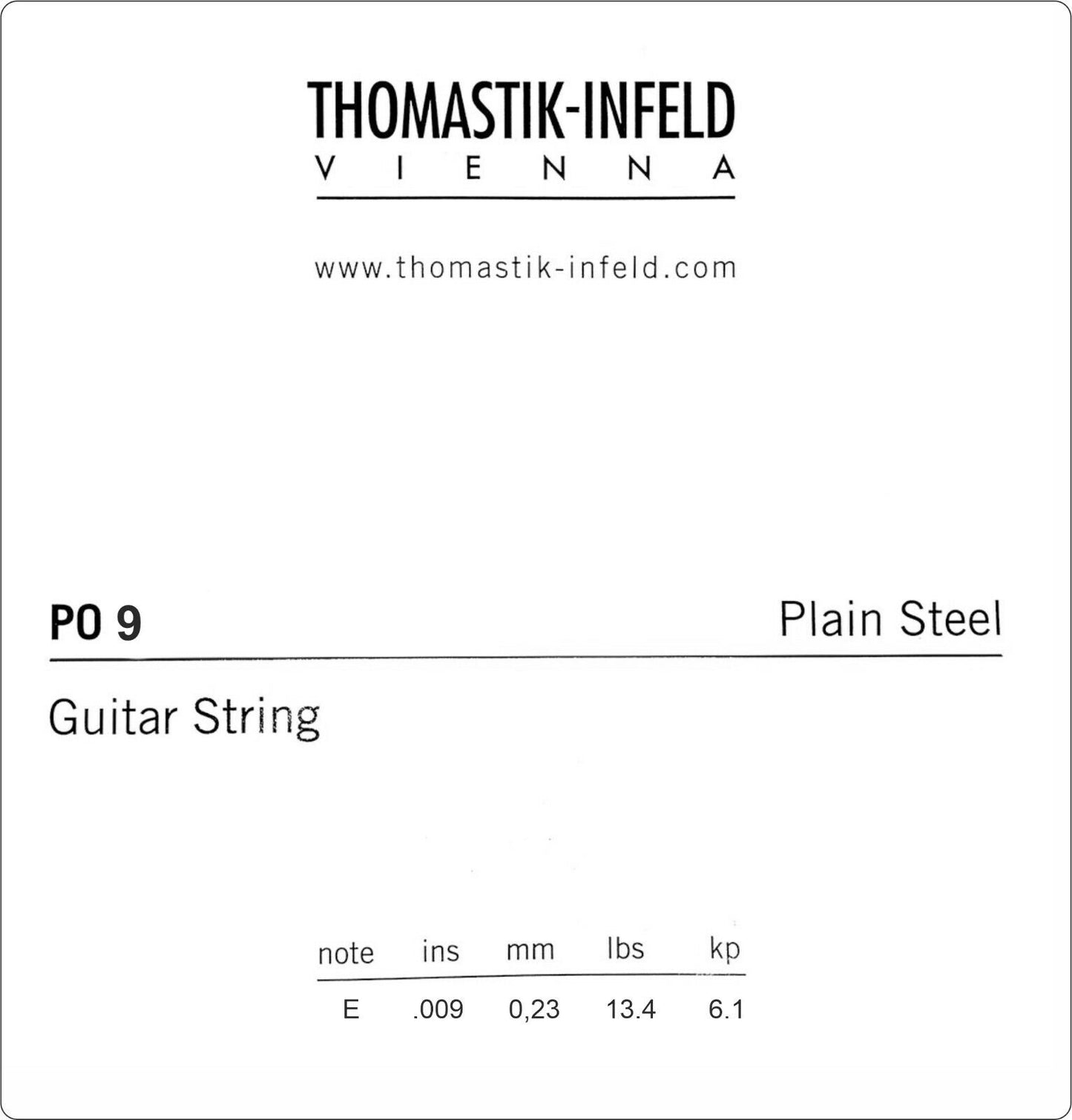 Thomastik Swing Jazz Single Plain and Flatwound Electric Guitar Strings