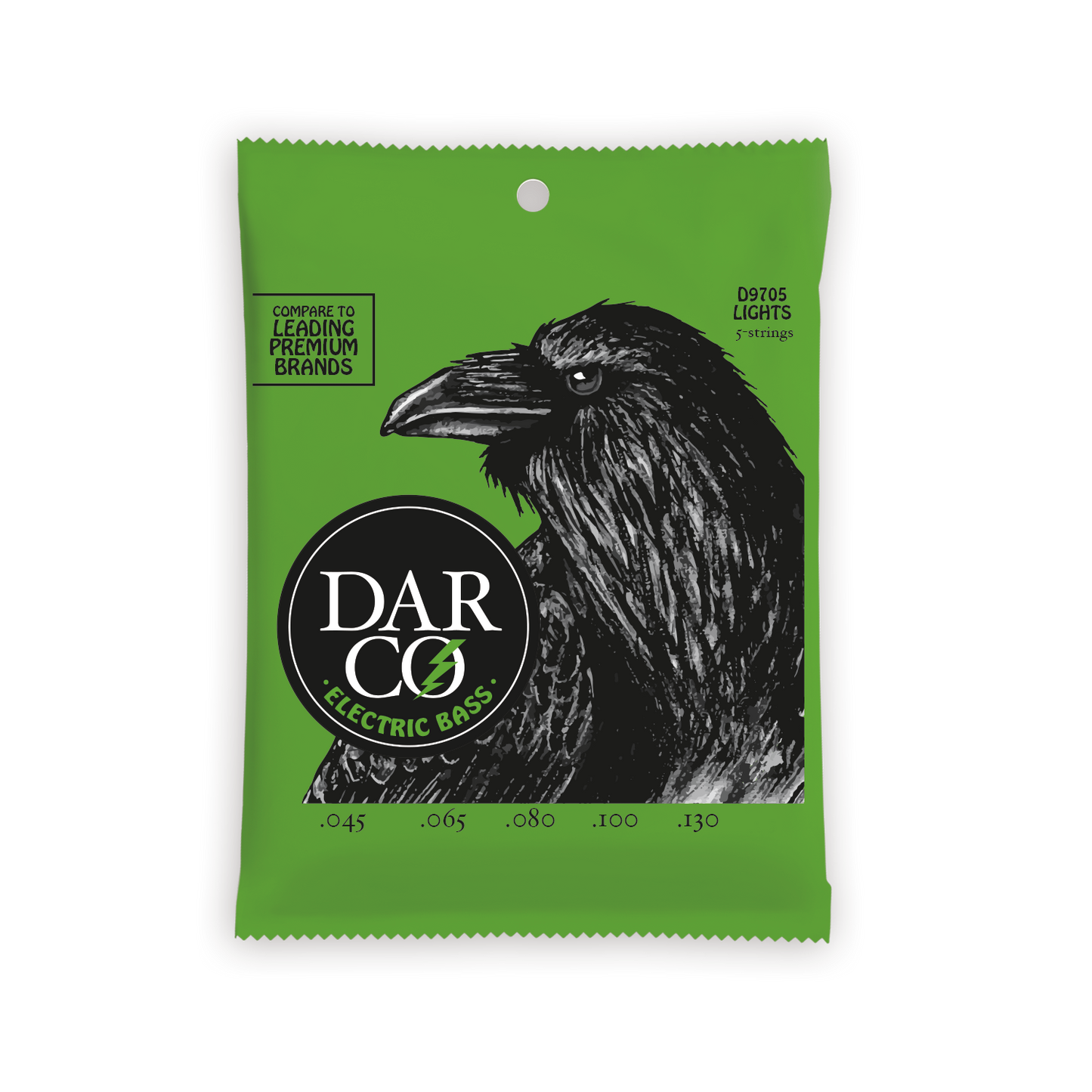Darco by Martin Nickel Wound 4 & 5 Bass Guitar Strings