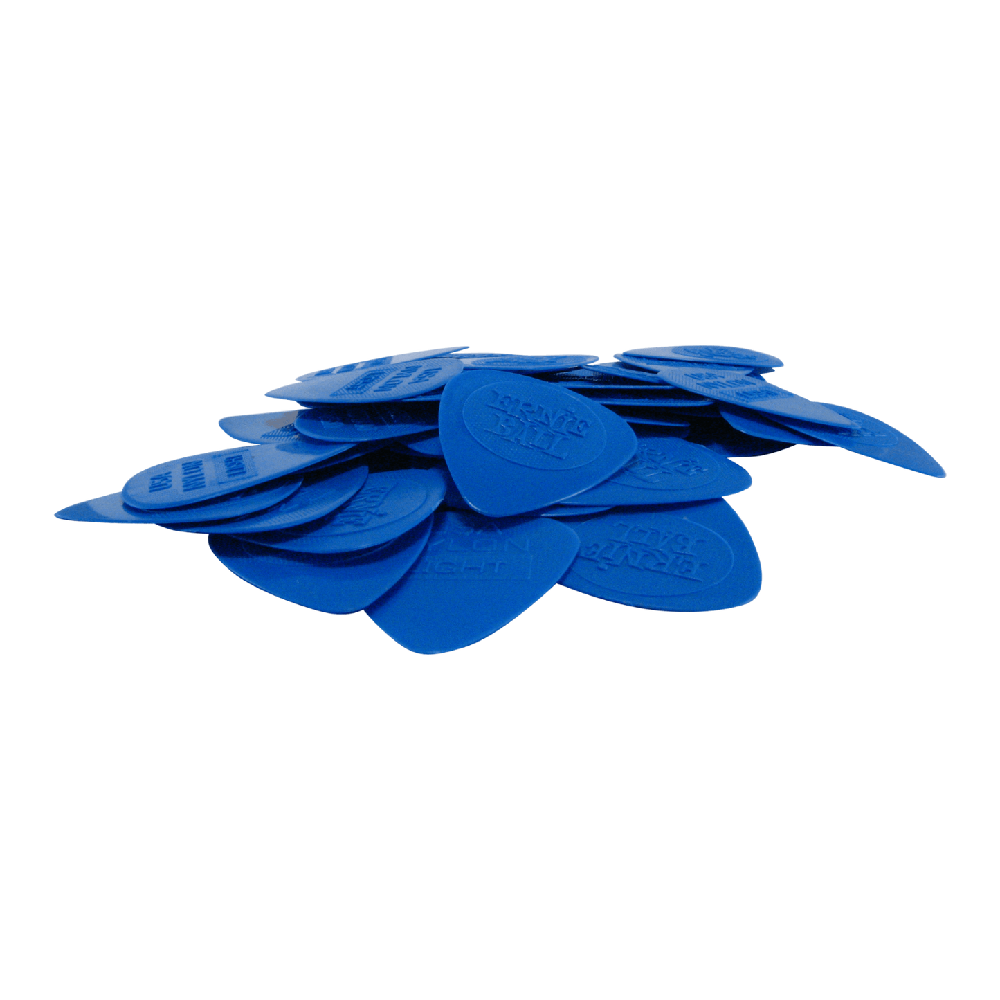 Ernie Ball 50 pack Nylon Standard Thin Picks .53mm P09135 (blue)