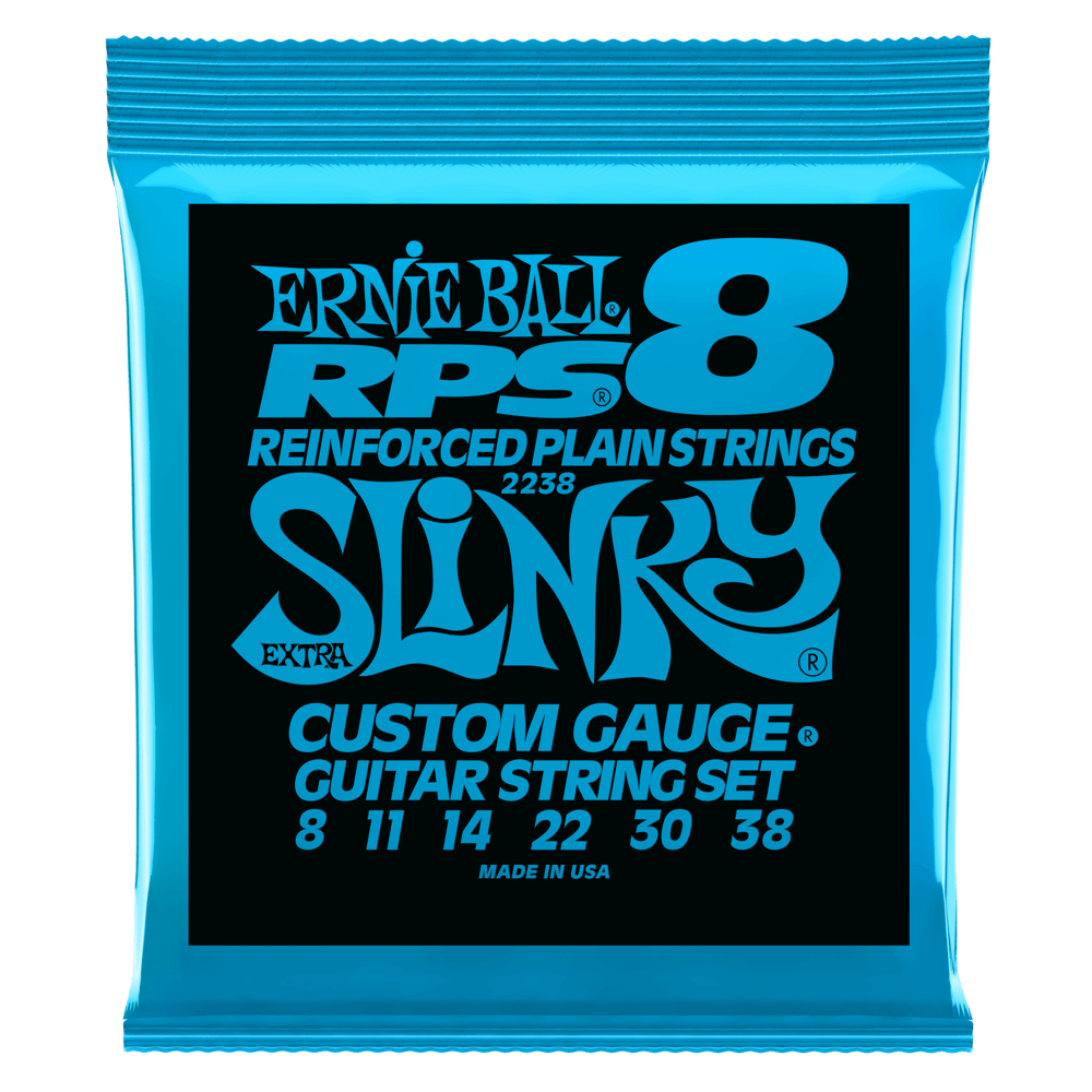 Ernie Ball RPS Extra Slinky 08-38 Nickel wound Electric Strings 2238