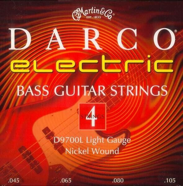 Darco by Martin Nickel Wound 4 & 5 Bass Guitar Strings