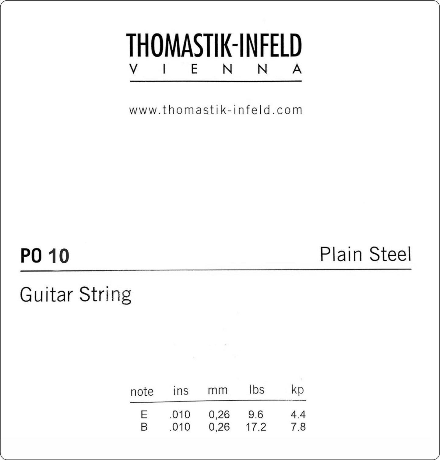 Thomastik Swing Jazz Single Plain and Flatwound Electric Guitar Strings