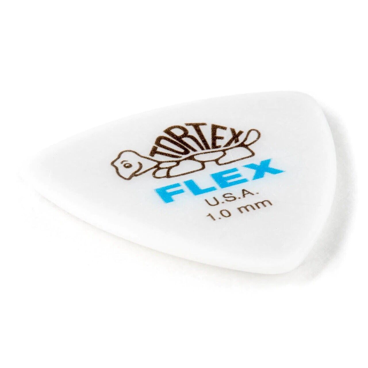 Jim Dunlop Tortex Flex Triangle 1.0mm Plectrums - 456P100 - (Bag of 6 Picks)