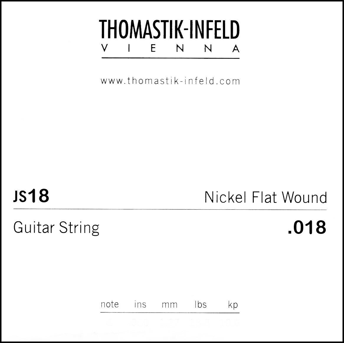 Thomastik Swing Jazz Single Plain and Flatwound Electric Guitar Strings