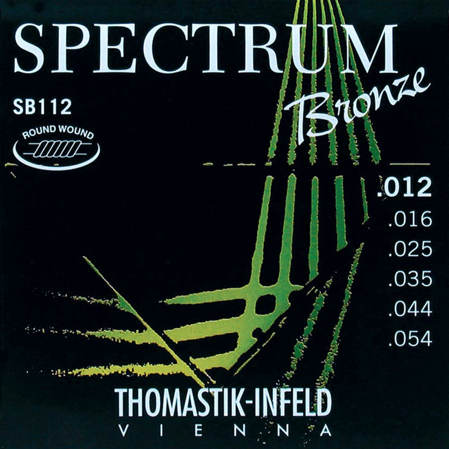 Thomastik-Infeld Spectrum Bronze 12-54 Round Wound Acoustic Guitar Strings SB112