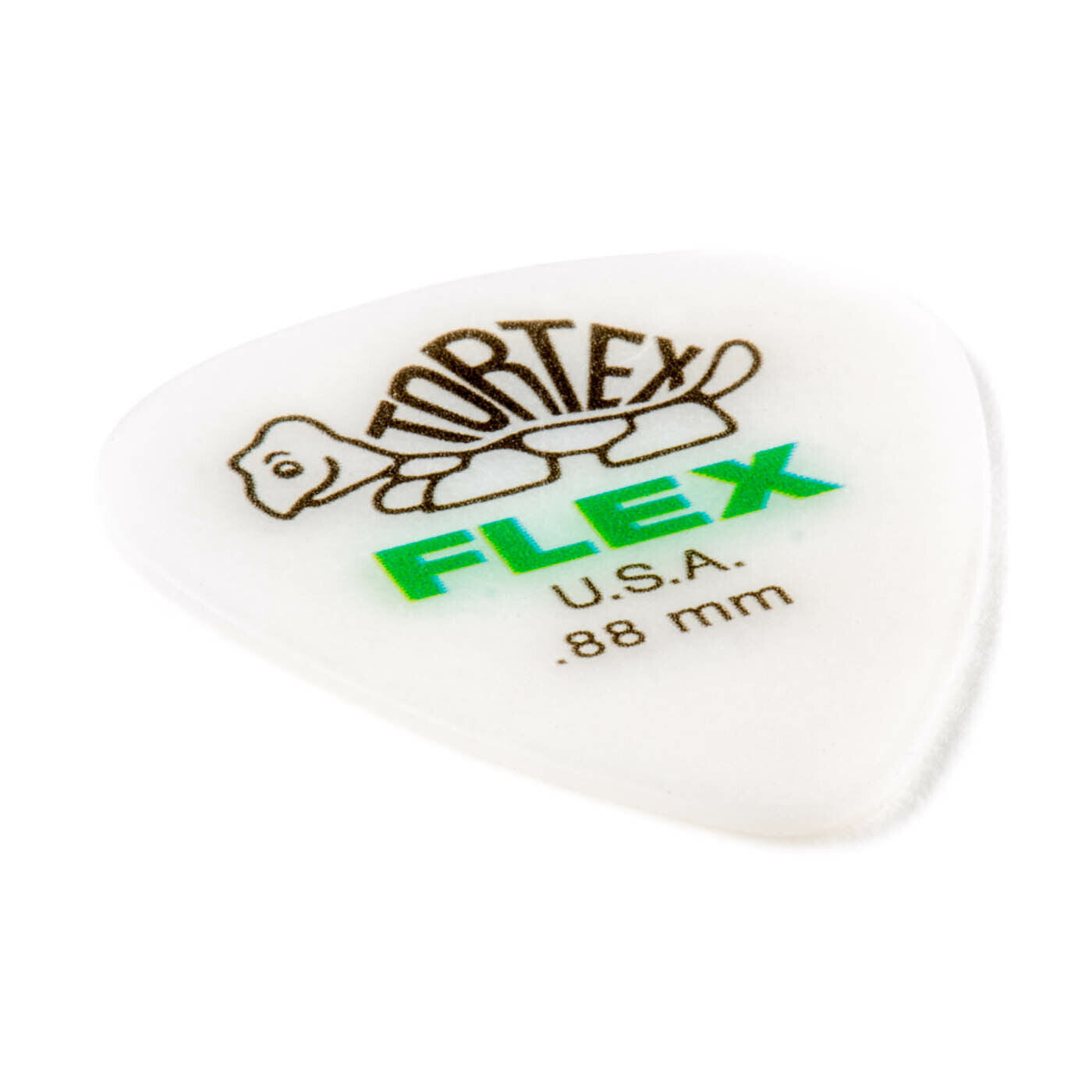 Jim Dunlop Tortex Flex Standard Grip 0.88mm Plectrums - (Bag of 12 Picks)