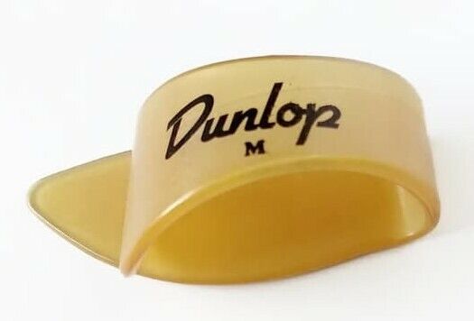 Jim Dunlop Finger and Thumb Picks Plectrums White, Red, Shell or Clear