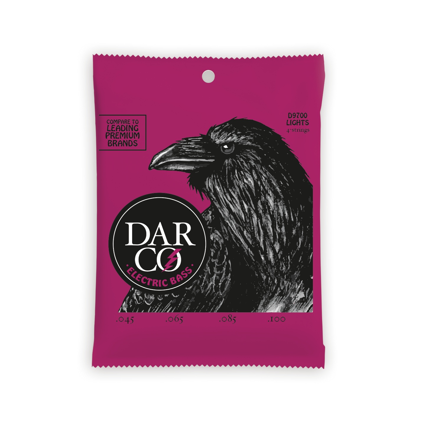 Darco by Martin Nickel Wound 4 & 5 Bass Guitar Strings