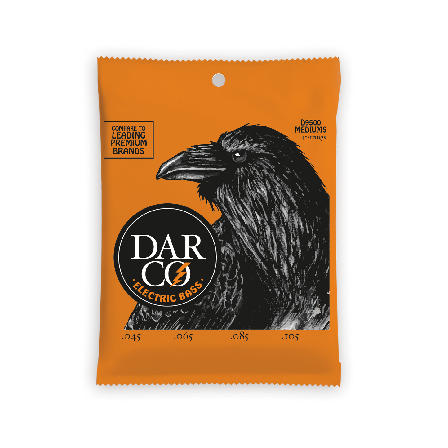 Darco by Martin Nickel Wound 4 & 5 Bass Guitar Strings