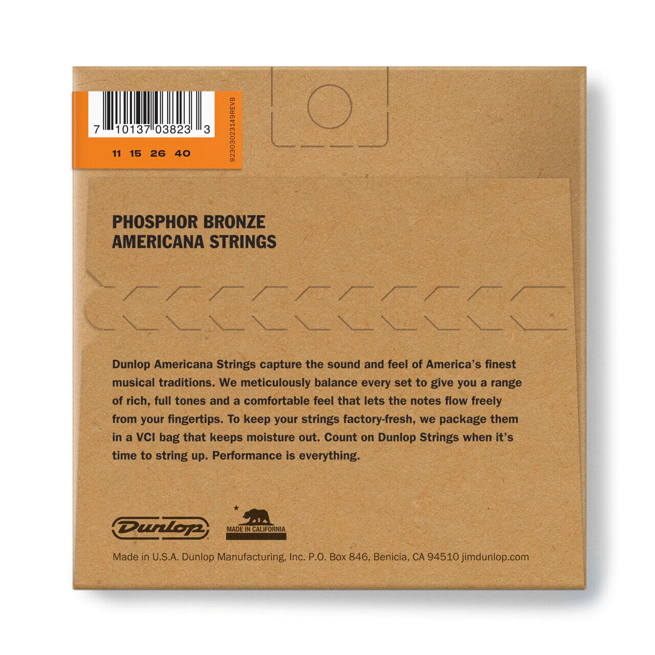 Dunlop Mandolin Nickel Wound or Phosphor Bronze Mandolin String Sets