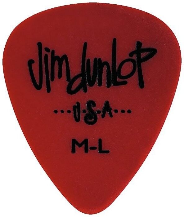 Jim Dunlop Poly Picks Plectrums - bags of 6 Picks - all gauges