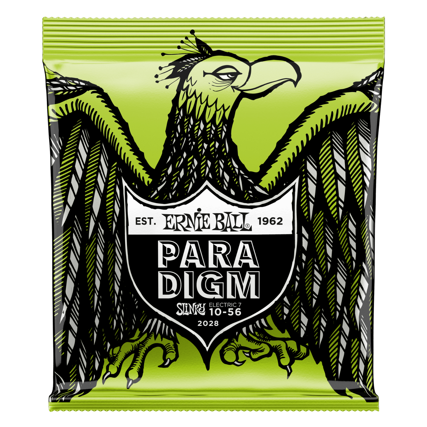 Ernie Ball 7 String PARADIGM Regular Slinky 10-56 Electric Guitar Strings 2028