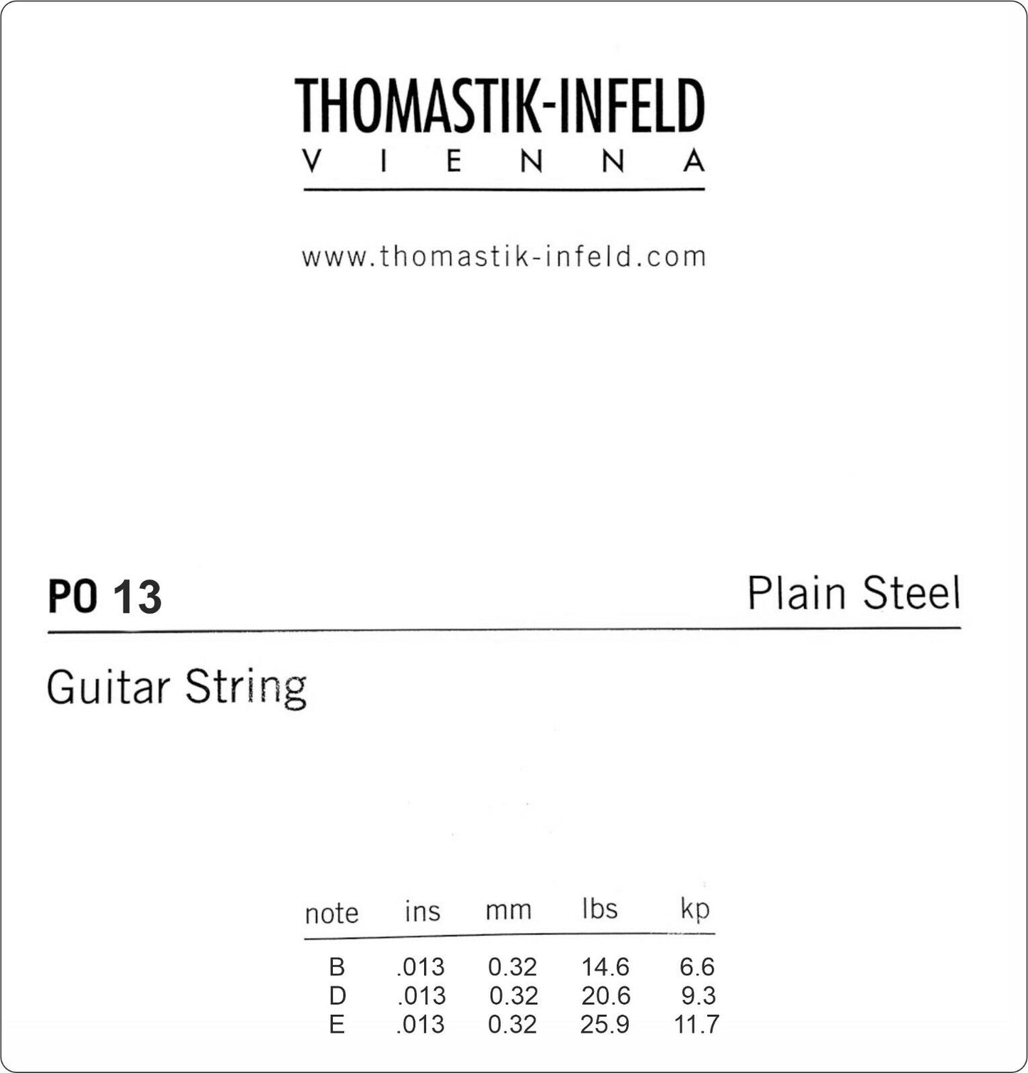Thomastik Swing Jazz Single Plain and Flatwound Electric Guitar Strings