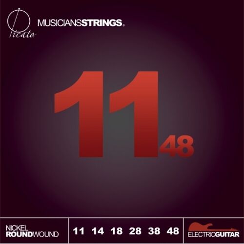Picato Nickel Roundwound 11-48 Electric Guitar Strings 90779