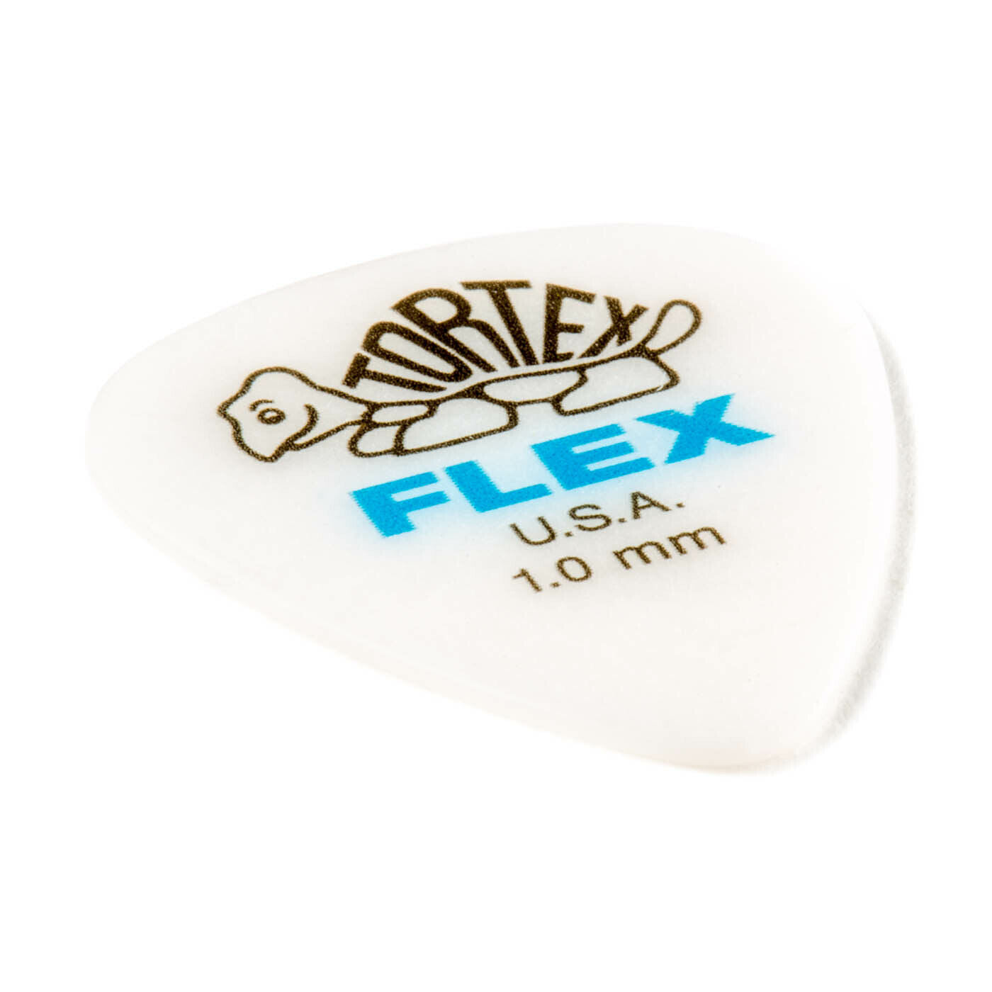Jim Dunlop Tortex Flex Standard Grip 1.00mm Plectrums - (Bag of 12 Picks)