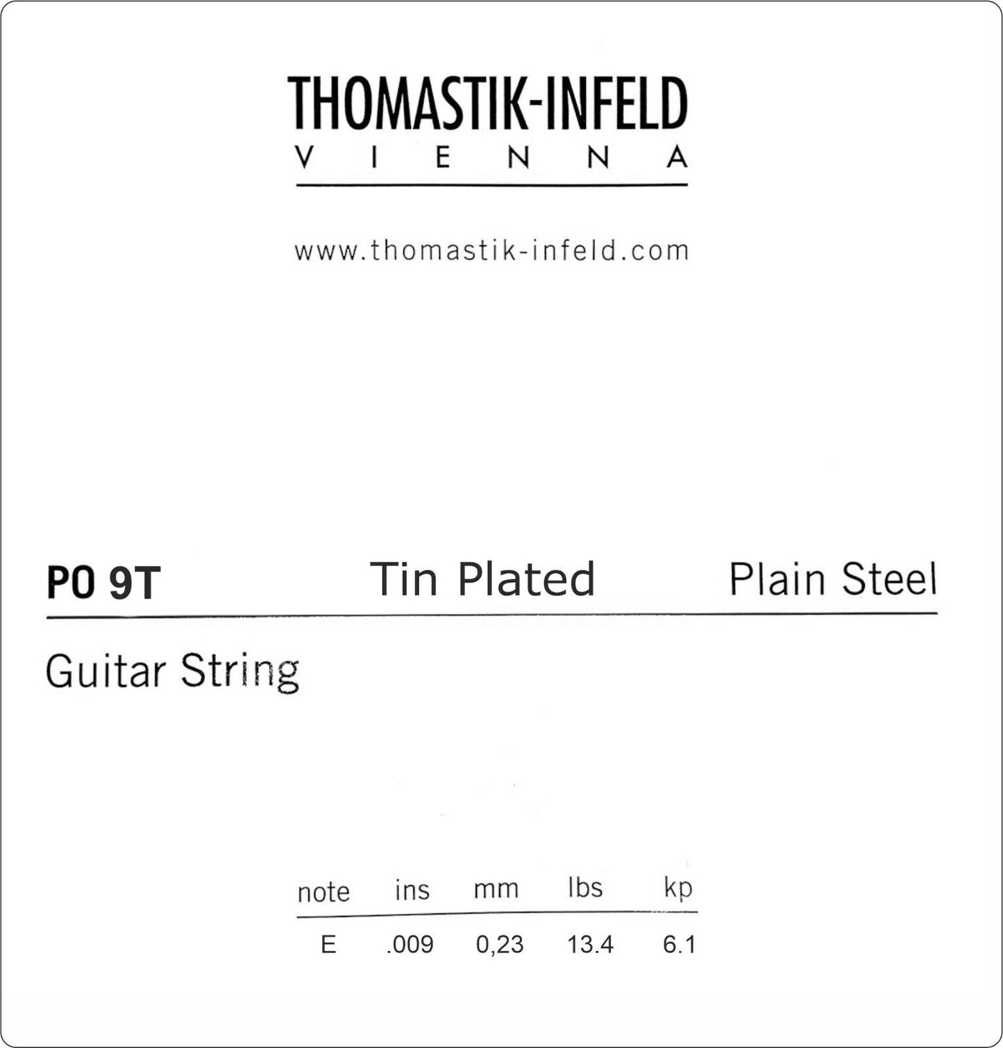Thomastik Swing Jazz Single Plain and Flatwound Electric Guitar Strings