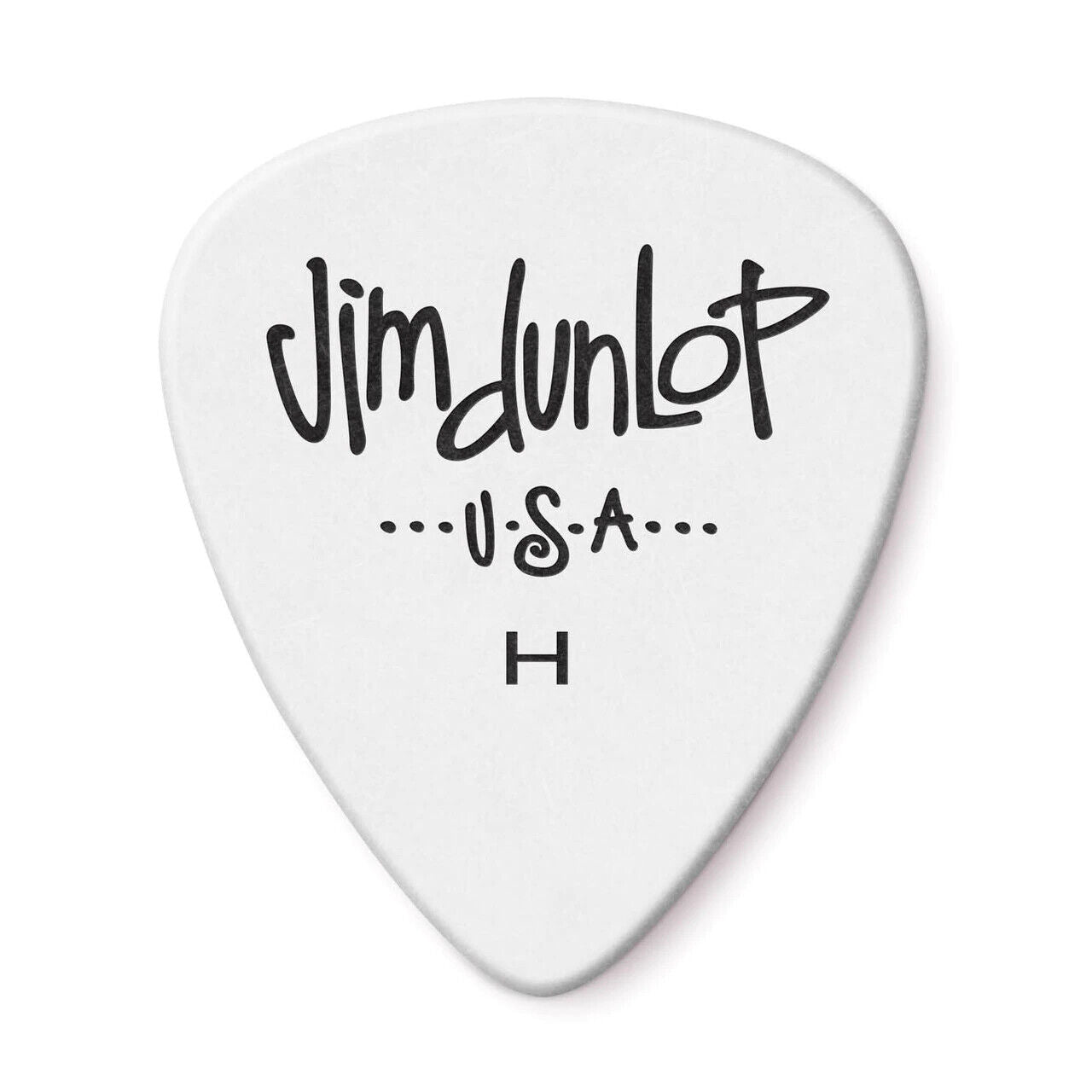 Jim Dunlop Poly Picks Plectrums - bags of 6 Picks - all gauges