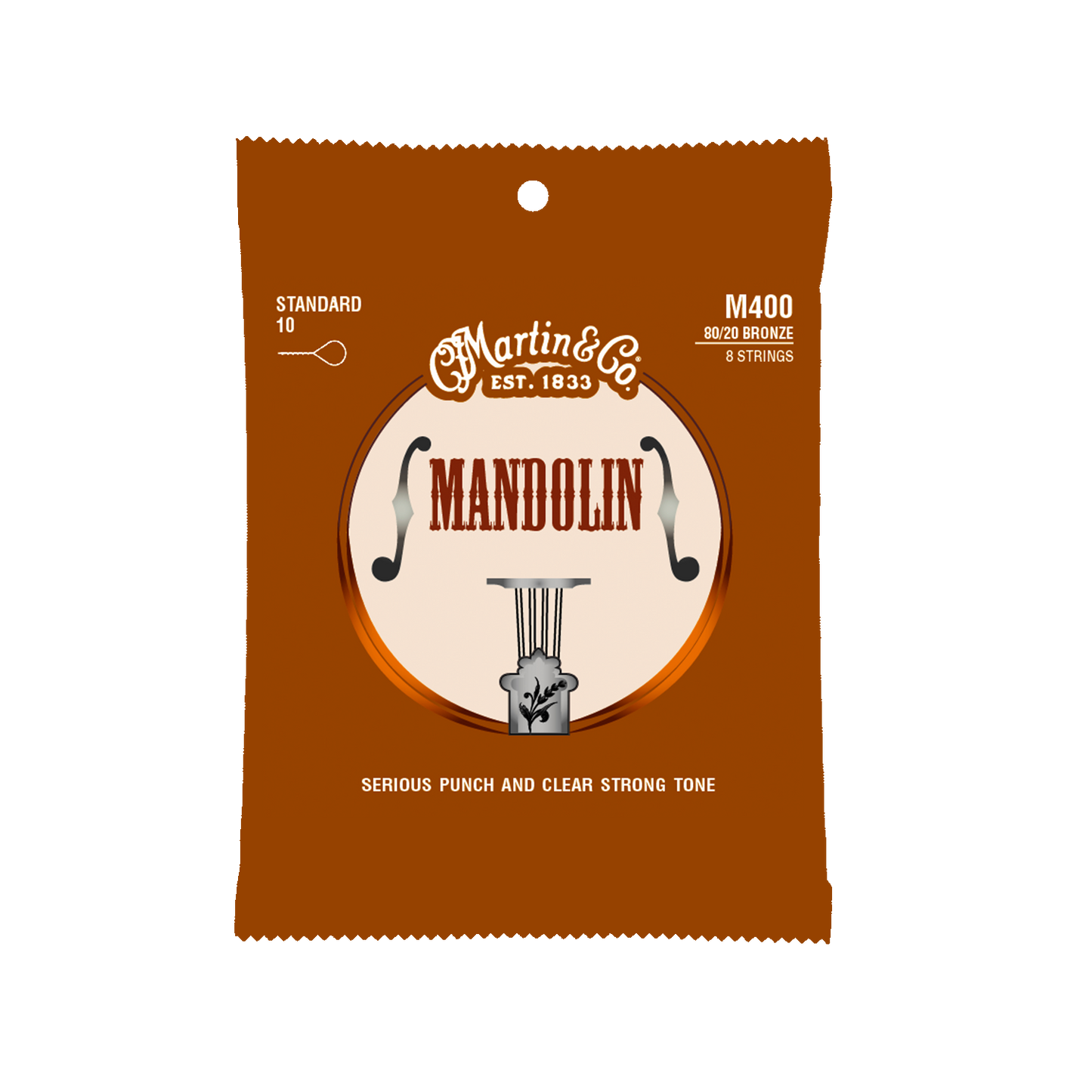Martin Mandolin Strings 80/20 Bronze or Retro Monel M400 M465
