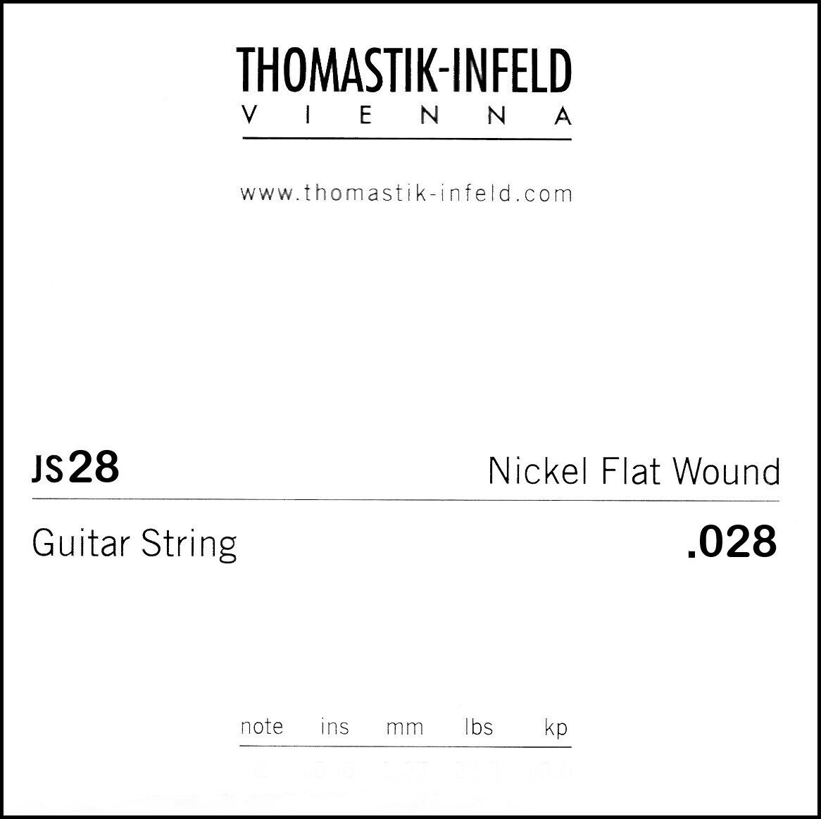 Thomastik Swing Jazz Single Plain and Flatwound Electric Guitar Strings