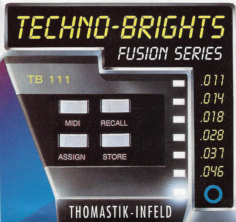 Thomastik-Infeld Techno-Brights 11-46 Electric Guitar Strings TB111