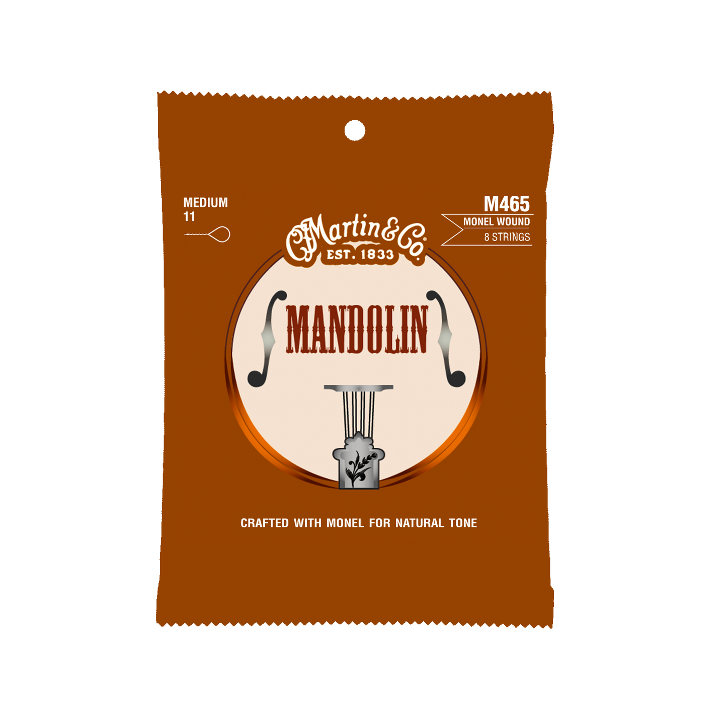 Martin Mandolin Strings 80/20 Bronze or Retro Monel M400 M465