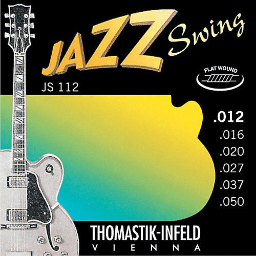 Thomastik-Infeld Jazz Swing 12-50 Flatwound Electric Guitar Strings JS112