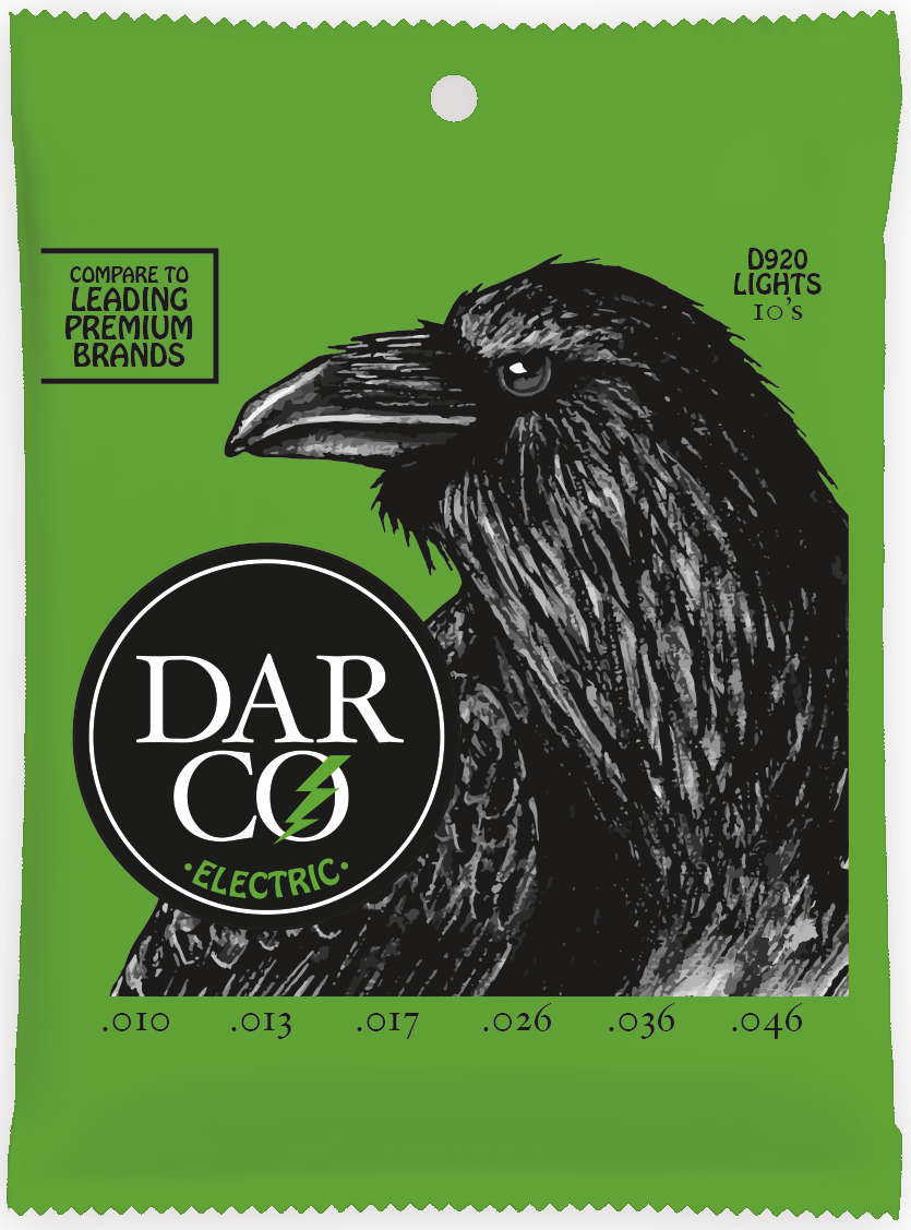 Darco by Martin Lights 10-46 Nickel Electric Guitar Strings D920