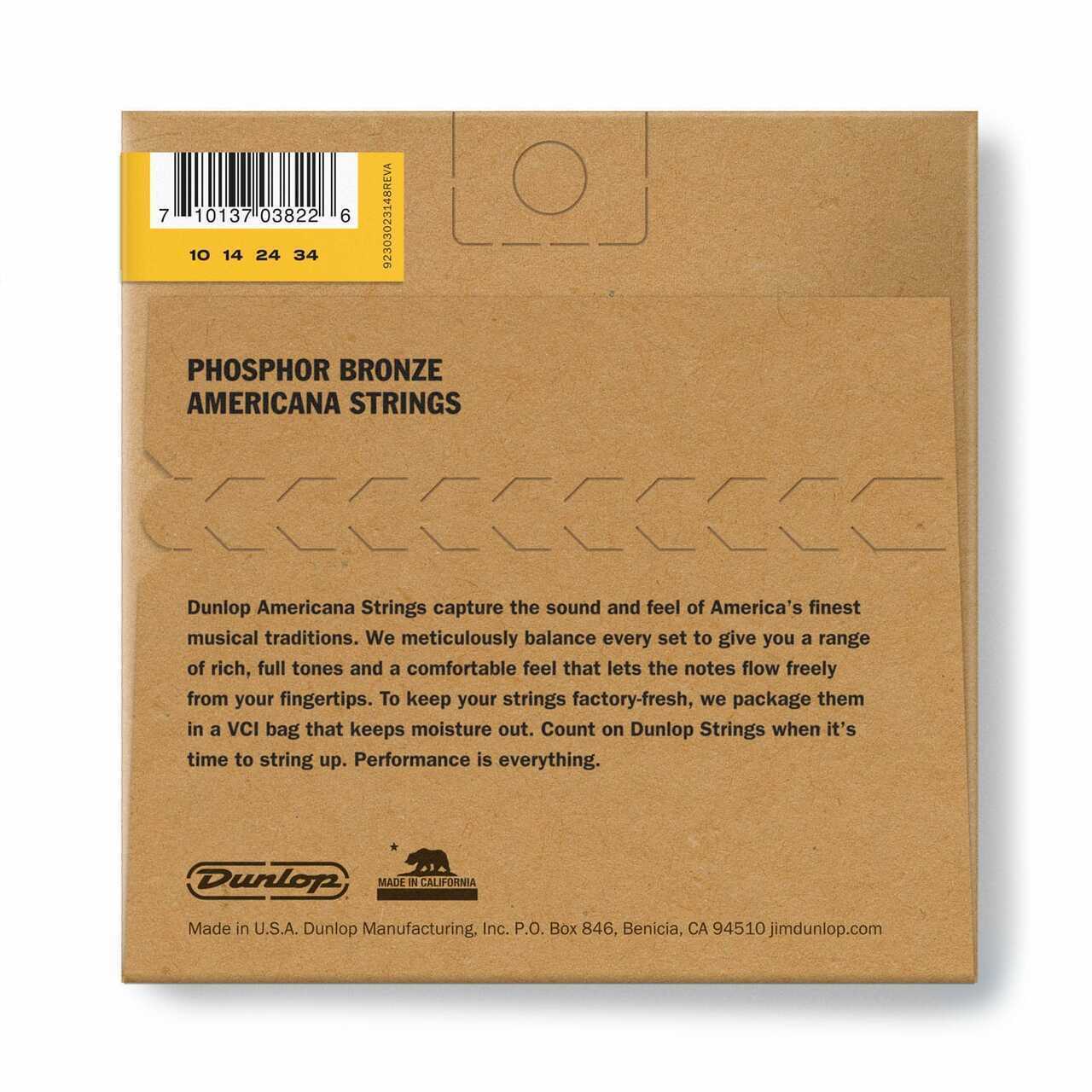 Dunlop Mandolin Nickel Wound or Phosphor Bronze Mandolin String Sets