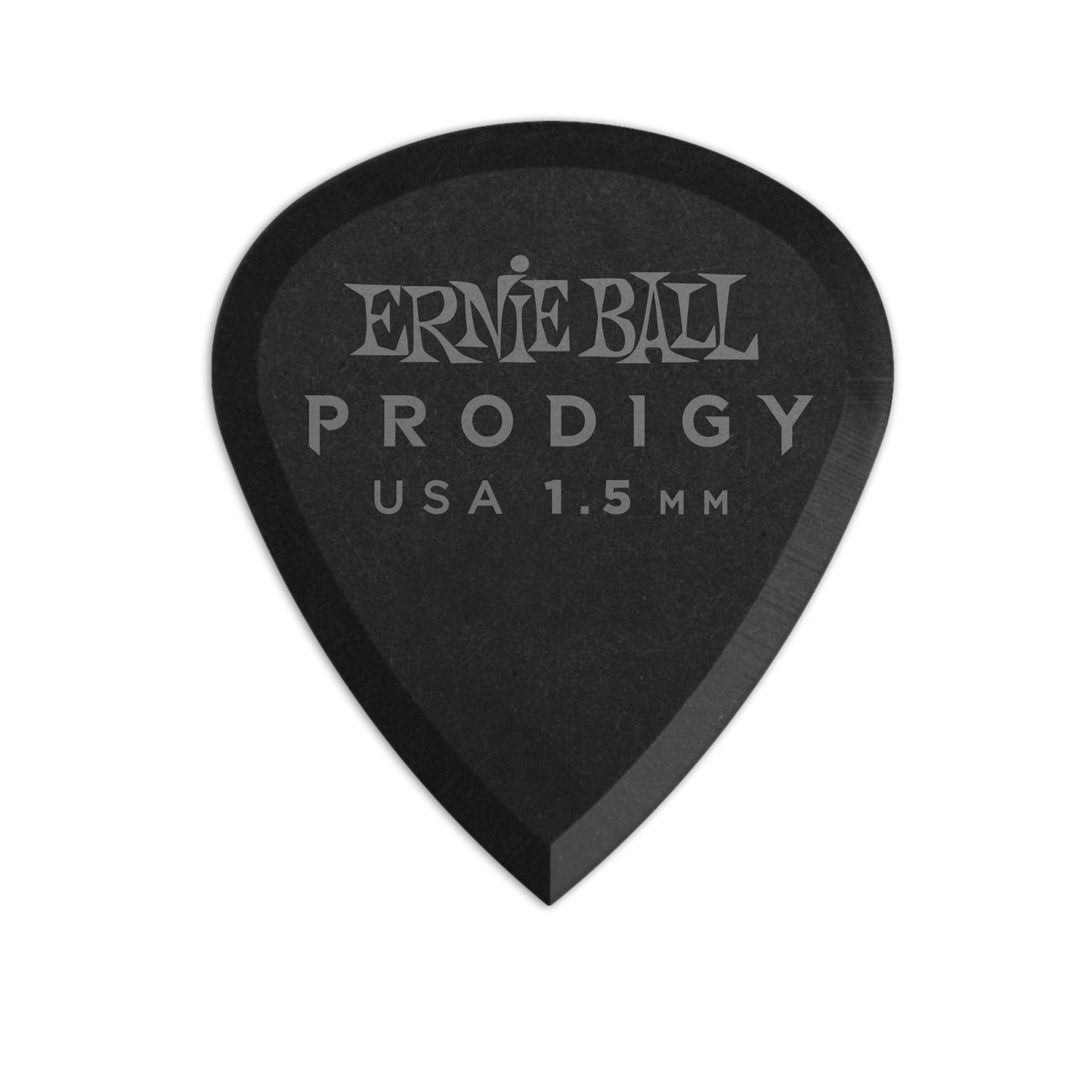 Ernie Ball Prodigy Non-Slip Grip Delrin Material Plectrums - Bags of 6 Picks