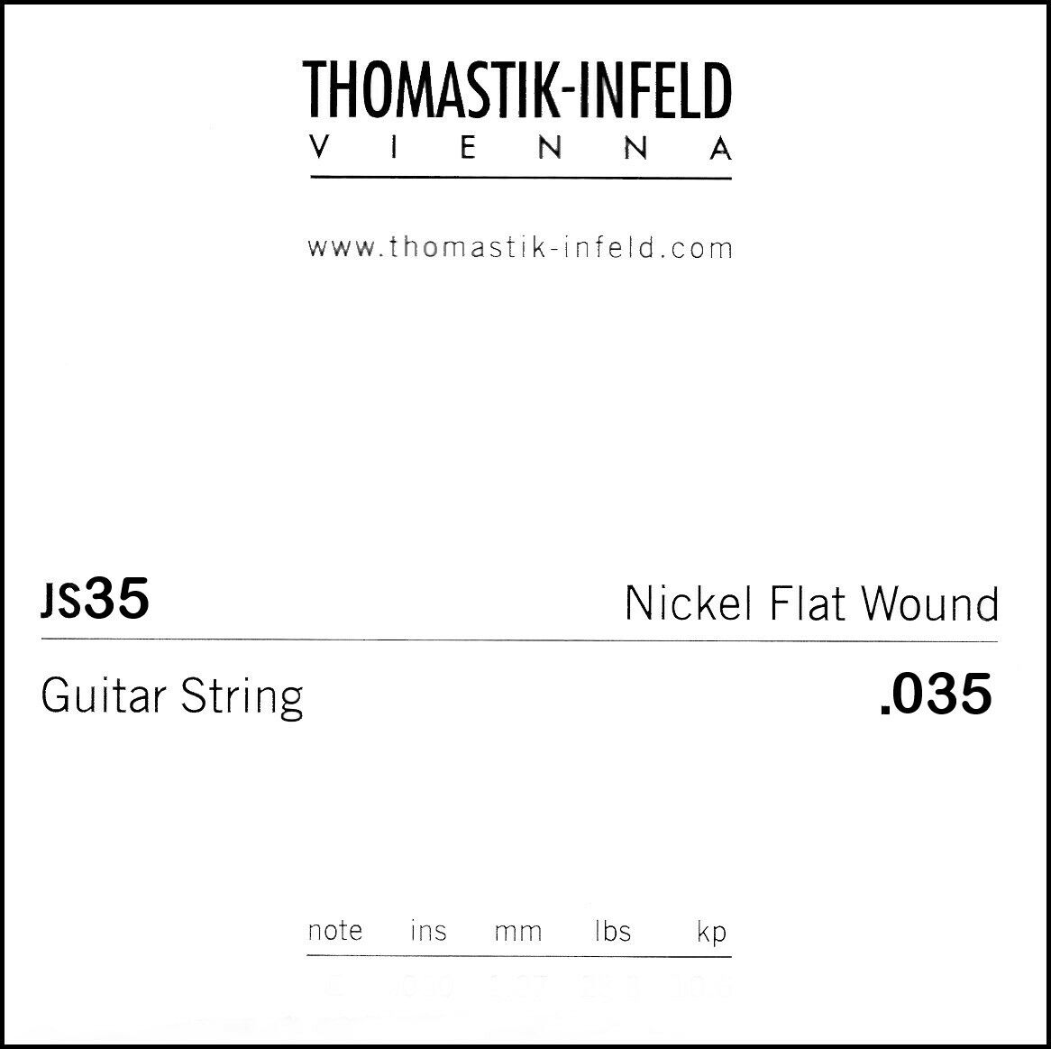Thomastik Swing Jazz Single Plain and Flatwound Electric Guitar Strings