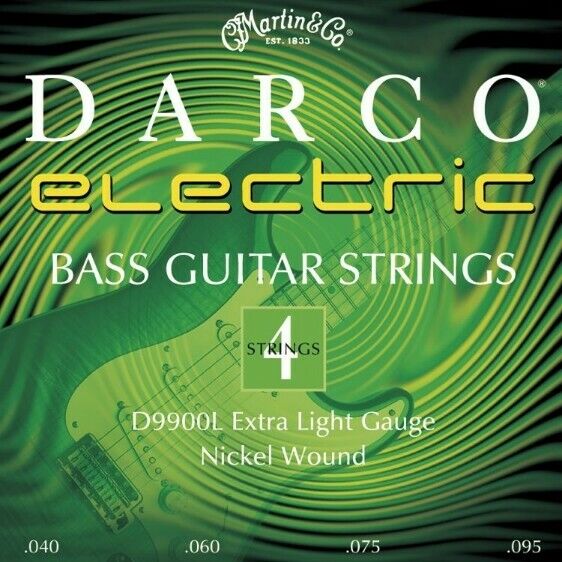 Darco by Martin Nickel Wound 4 & 5 Bass Guitar Strings