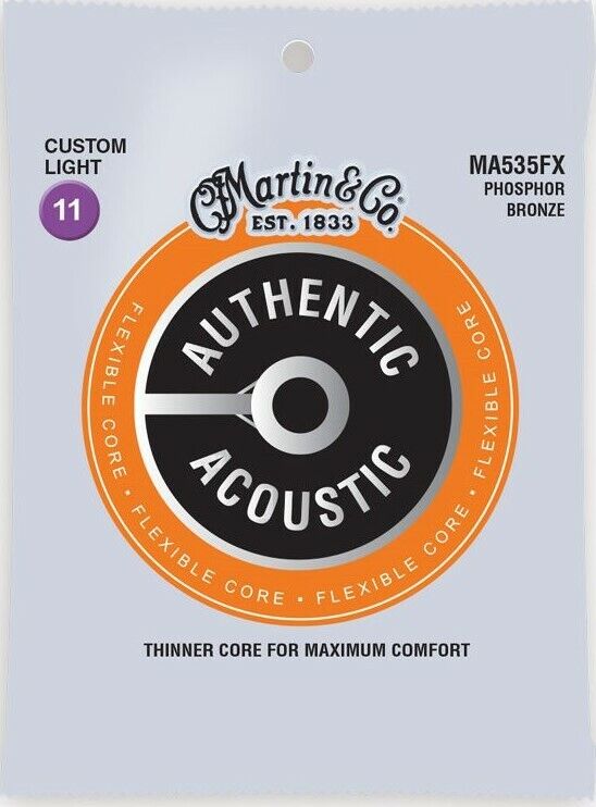 Martin SP Flexible Core 11-52 CT-Light Phosphor Bronze Acoustic Guitar Strings
