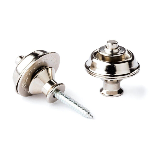 Dunlop Straplok Dual Design Nickel Strap Locks Retainers SLS1031N