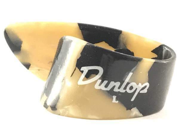Jim Dunlop Finger and Thumb Picks Plectrums White, Red, Shell or Clear