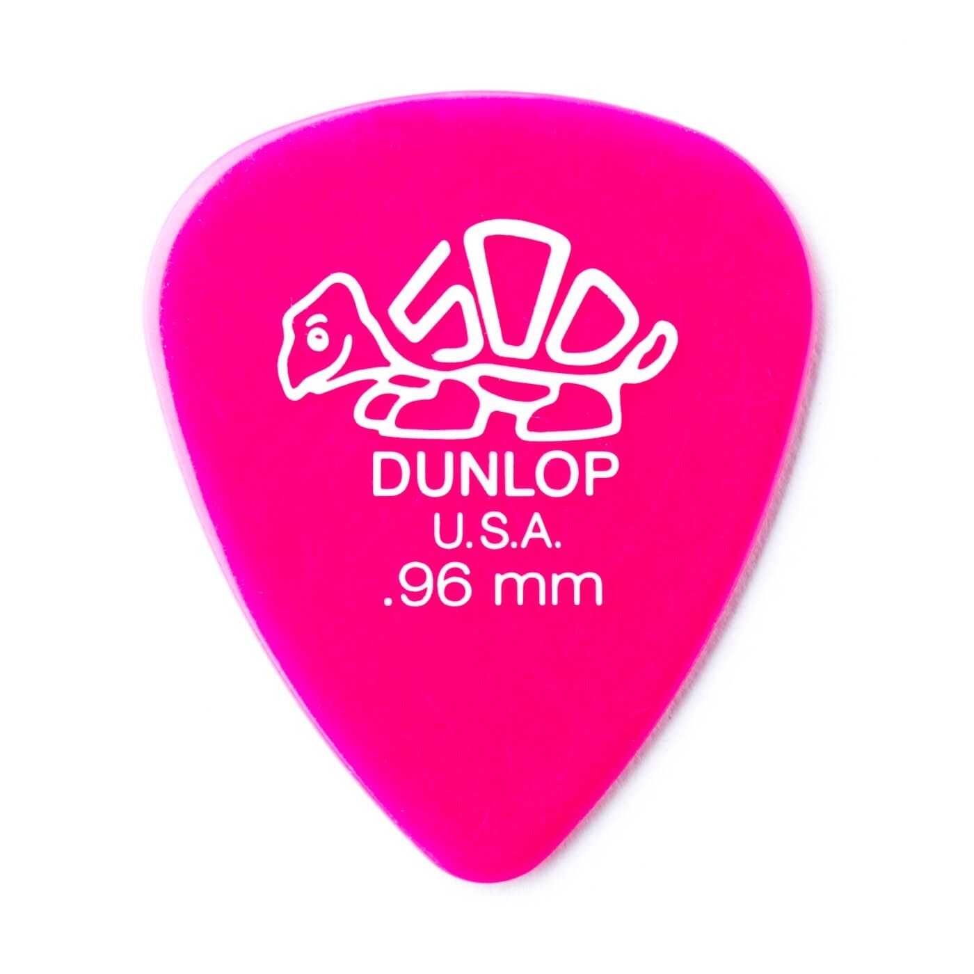 Jim Dunlop Delrin 500 Plectrums - Bags of 12 Picks 