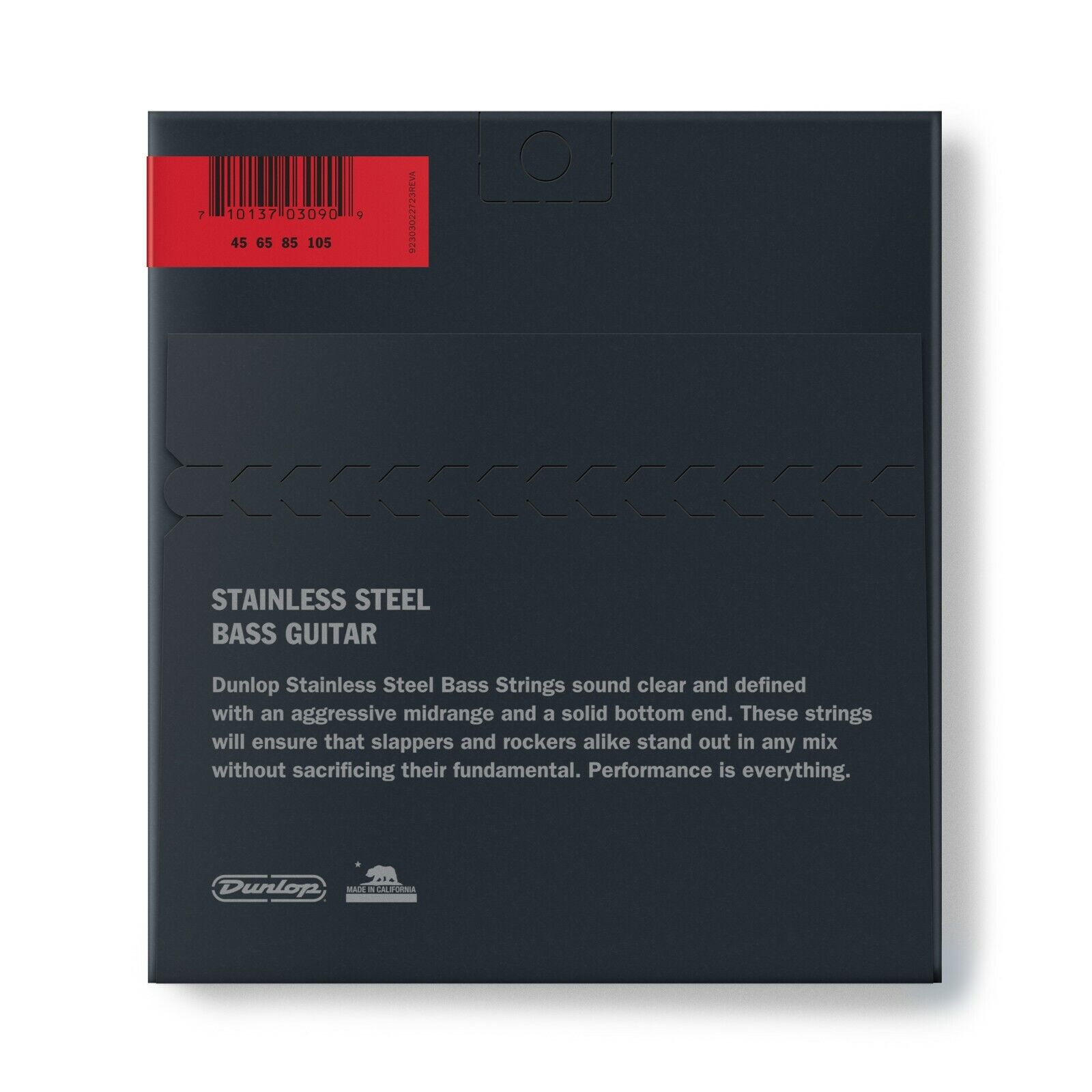 Dunlop Stainless Steel 45-105 Medium Bass Guitar Strings DBS45105