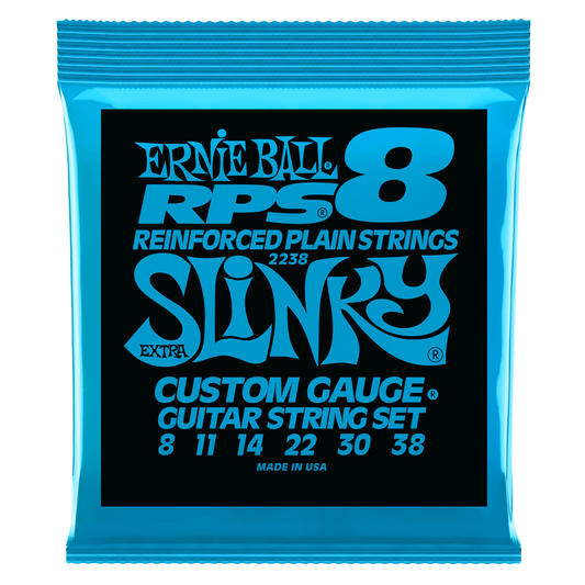 Ernie Ball RPS Extra Slinky 08-38 Nickel wound Electric Strings 2238