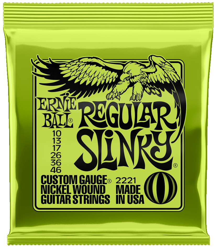 Ernie Ball Slinky Nickel Wound Electric Guitar Strings - ALL SLINKYS