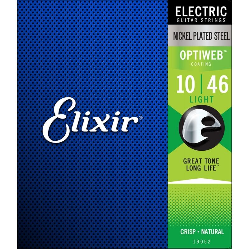 Elixir Optiweb Coated Nickel Plated Electric Guitar Strings