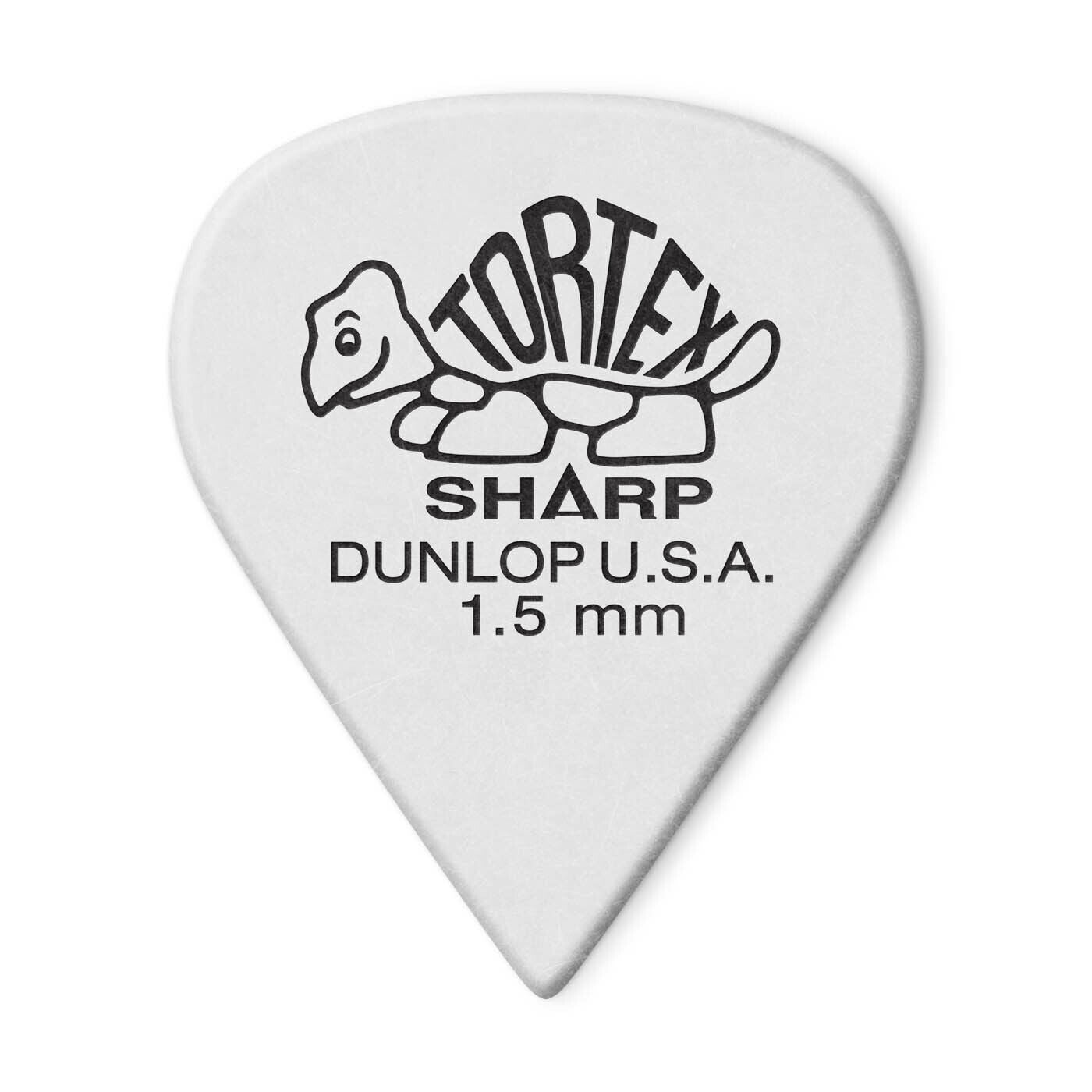 Dunlop Tortex Sharp Guitar Picks Plectrums - bags of 6 picks - all gauges