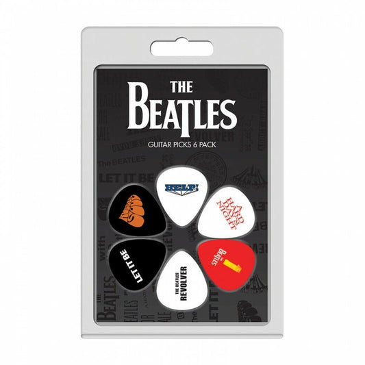 Perri's 6 Pack The Beatles Albums 2 Official Licensing Pack Guitar Picks