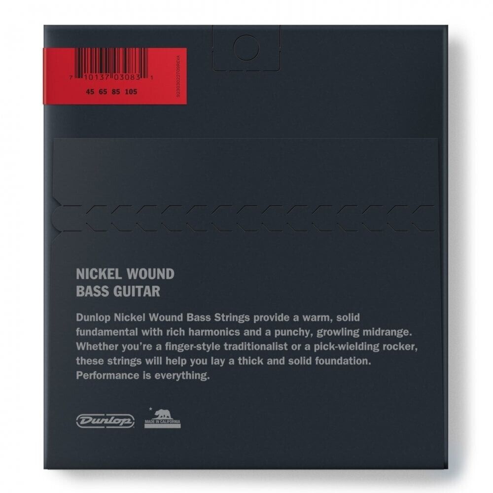 Dunlop Nickel 45-105 Medium Bass Guitar Strings DBN45105