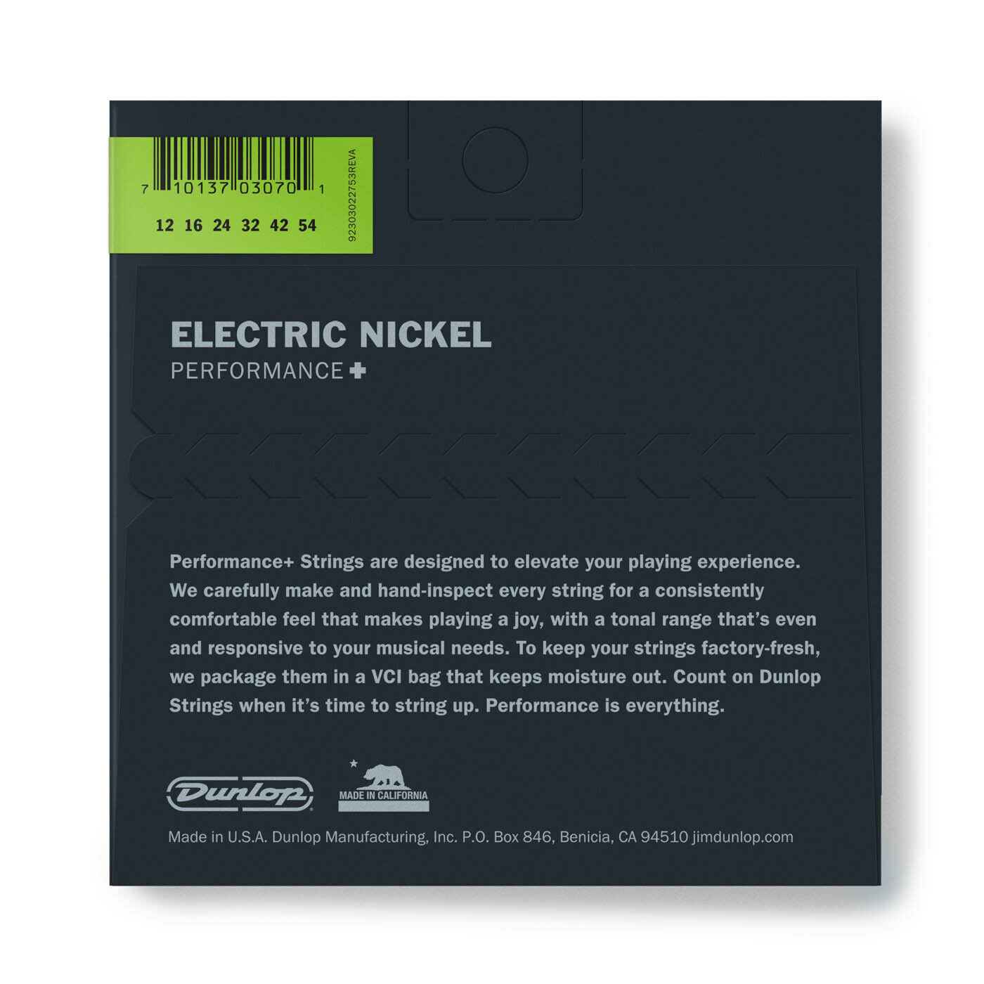 Dunlop Nickel Wound 12-54 Heavy Electric Guitar Strings DEN1254