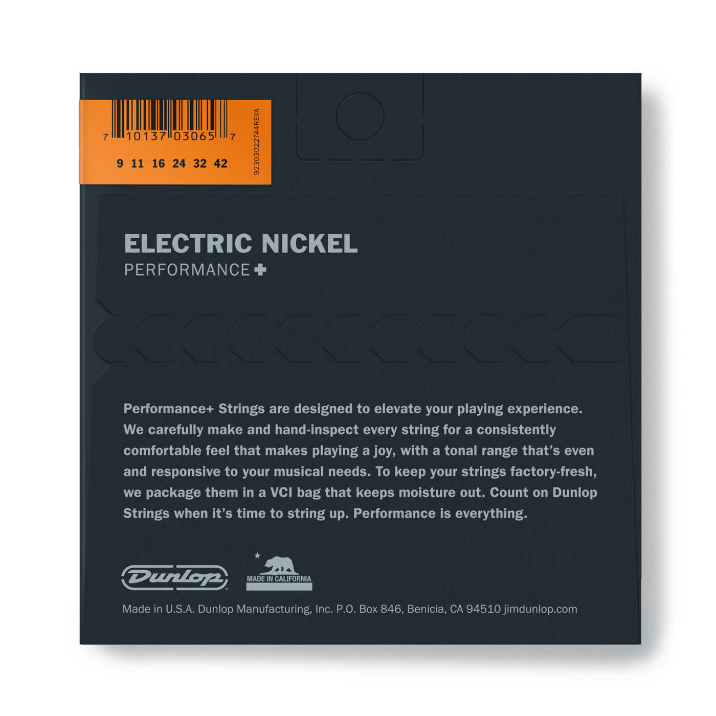 Dunlop Nickel Wound 09-42 Light Electric Guitar Strings DEN0942