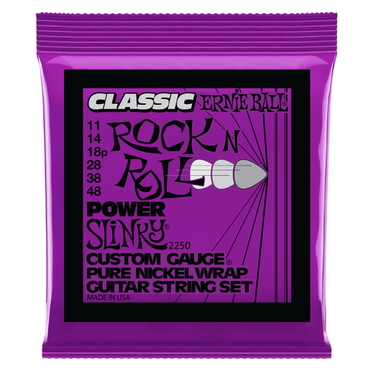 Ernie Ball Classic PURE NICKEL Power Slinky 09-46 Electric Guitar Strings 2250