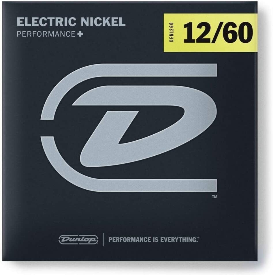 Dunlop Performance+ Nickel Wound 12-60 Extra Heavy Electric Guitar Strings