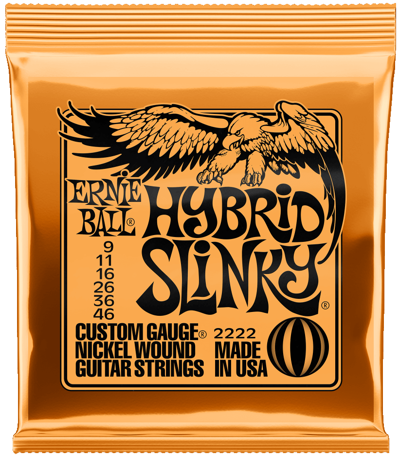Ernie Ball Slinky Nickel Wound Electric Guitar Strings - ALL SLINKYS